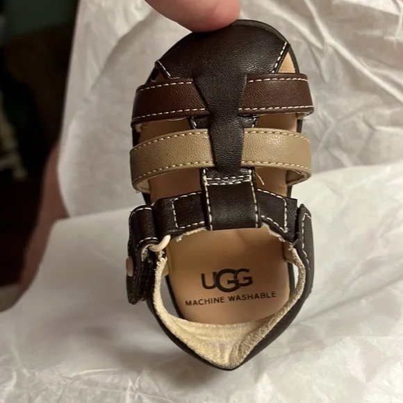 Baby Ugg Brown Kolding T Sandals - Picture 4 of 5